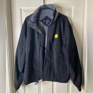 PORT AUTHORITY NiKSUN black windbreaker jacket size XL